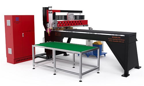 Polyurethane Foam-in-Place Gasketing Machine