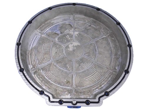 Gasket sealing of explosion-proof light cover