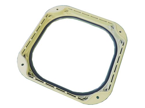 Gasket sealing of explosion-proof light fixture